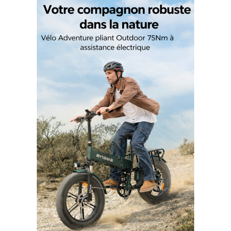ENGWE Engine Pro 2.0 – Fat bike pliable puissant